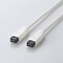 ≪ELECOM(エレコム)≫FireWireケーブル(9ピン-9ピン)