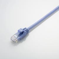 ≪ELECOM(エレコム)≫【1個まで追跡可能メール便対応可能】CAT5e準拠 やわらかLANケーブル 1m(ブルー)