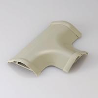 ≪ELECOM(エレコム)≫【3個まで追跡可能メール便対応可能】床用モール接続ユニット T字分岐 幅60mm(ベージュ)
