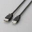 USB2.0延長ケーブル(A-A延長タイプ)2.0m　ブラック
