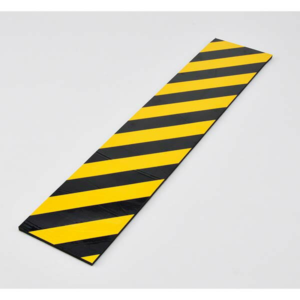 ≪日本緑十字社≫トラクッション 反射タイプ　黄/黒 (200×1000×10mm）　TRC-210H