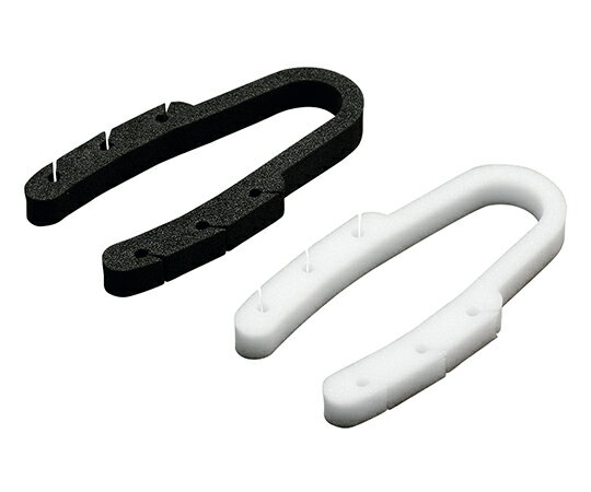 くびにかけるくん 白・黒×各1個入 【4個まで追跡可能メール便ご選択可能】