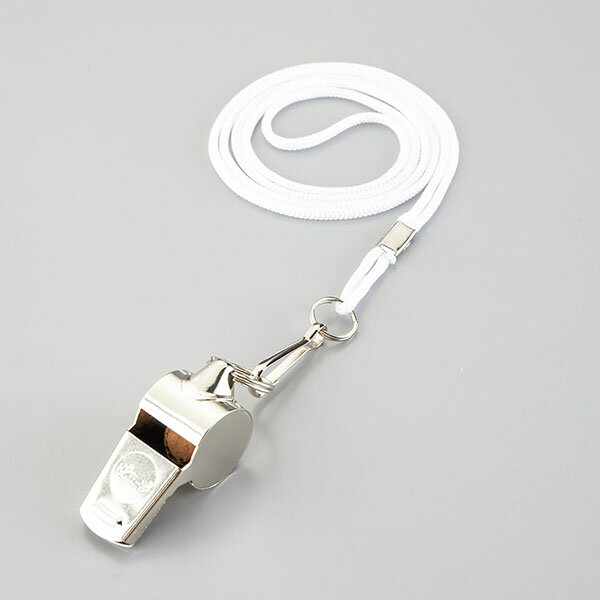 ≪日本緑十字社≫警笛　真ちゅうニッケルメッキ　笛-1【5個まで追跡可能メール便対応可能】