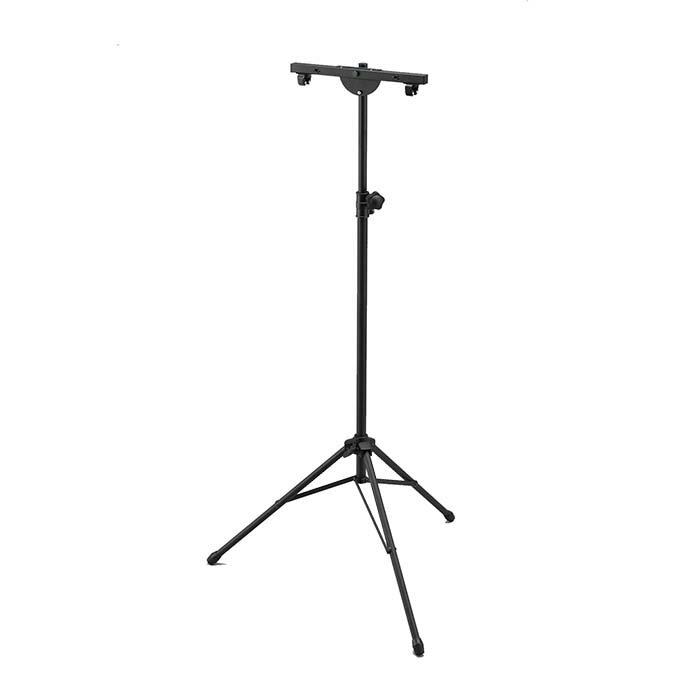 ≪日本緑十字社≫【直送】工事管理垂れ幕用スタンド　KKM-A　全高1270〜1885mm　ワンタッチ着脱式