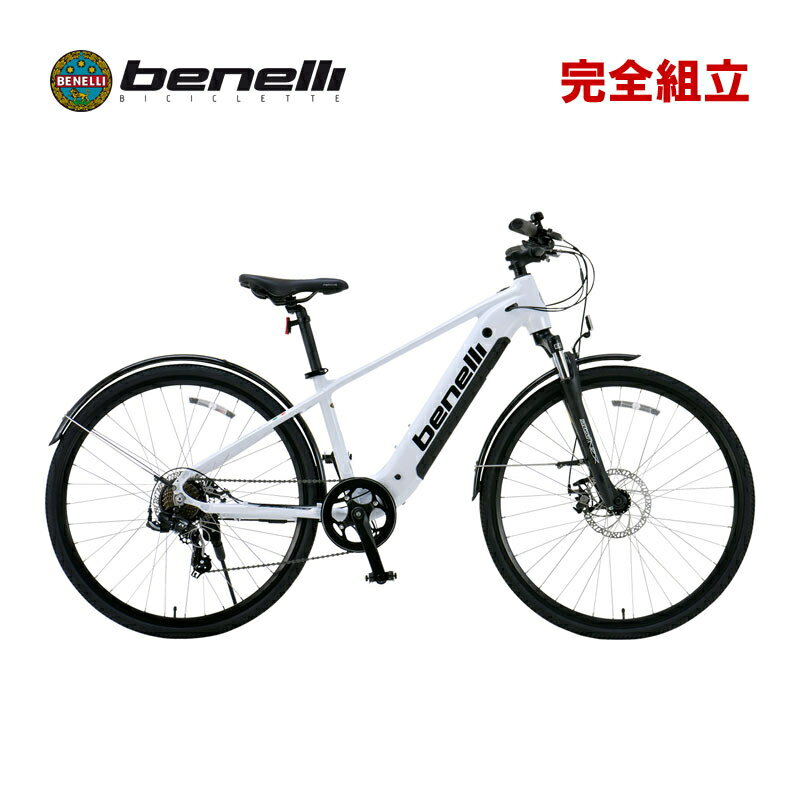 BENELLI ベネリ MANTUS 27 TRK マンタス27TRK ホワイト 27インチ クロスバイク 電...