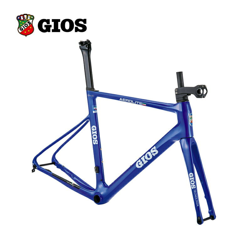 GIOS ジオス 2024年モデル AERO LITE F/F エアロライト ロードバイク フレームセット (期間限定送料無料/一部地域除く)