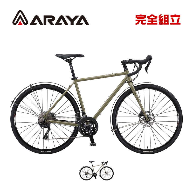 ARAYA 700c クリンチャーリム ロードバイクホイール 前後セット ARAYA 700c クリンチャーリム ロードバイクホイール 前後セット
