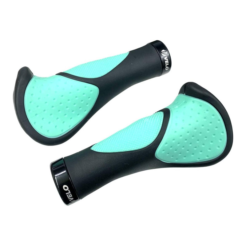 VELO (٥) VLG-1189D3-G2 ErgoGrip BLACK&CELESTE GP-VL-M007 å