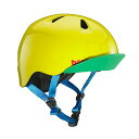 bern バーン NINO ニーノ 子供用 キッズ ヘルメット BEVJB Gloss Yellow Green