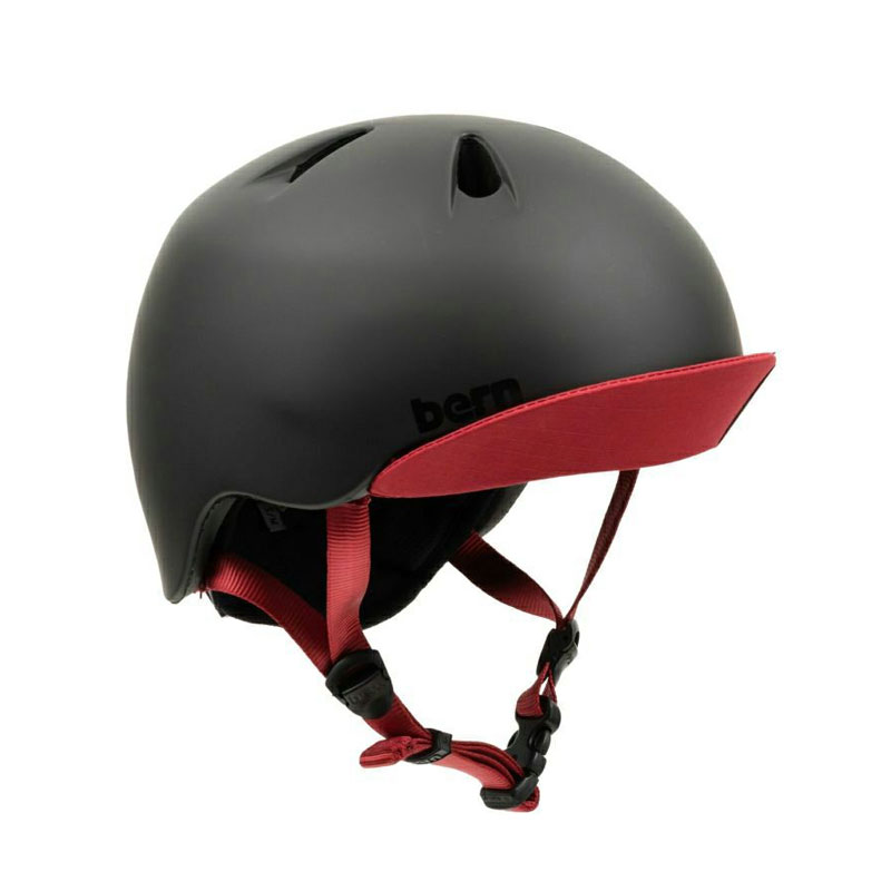 bern С NINO ˡ Ҷ å إå BEVJB Matte Black/Red Visor
