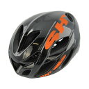 SH+ SHIROCCO シロッコ ヘルメット GLOSSY BLACK/ORANGE JCF公認