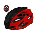 SH+ SHOT NX ショットNX ヘルメット GLOSS RED/BLACK/RED JCF公認