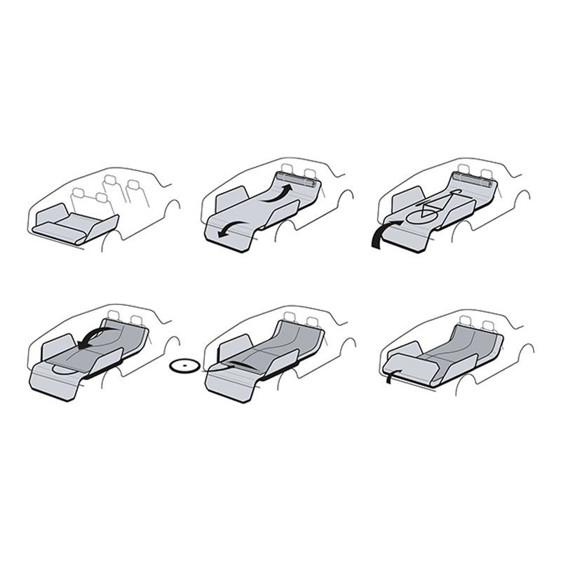 HIPLOK ヒップロック RIDE SHIELD ライドシールド 車載用ナイロンシート