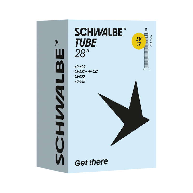 SCHWALBE シュワルベ チューブ SV17 700x28-45C, 700x38B, 27x1-1/2, 27x1-1/4 (40...