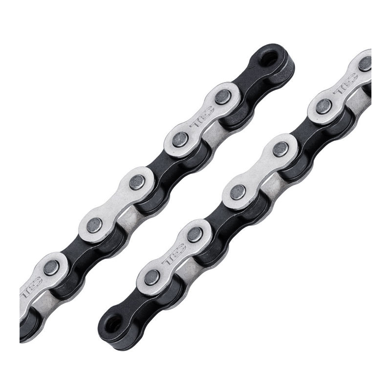 Rakuten - CROPS クロップス TECチェーン C-410 (1s/114L) 1/2”x1/8” シルバー/ブラック