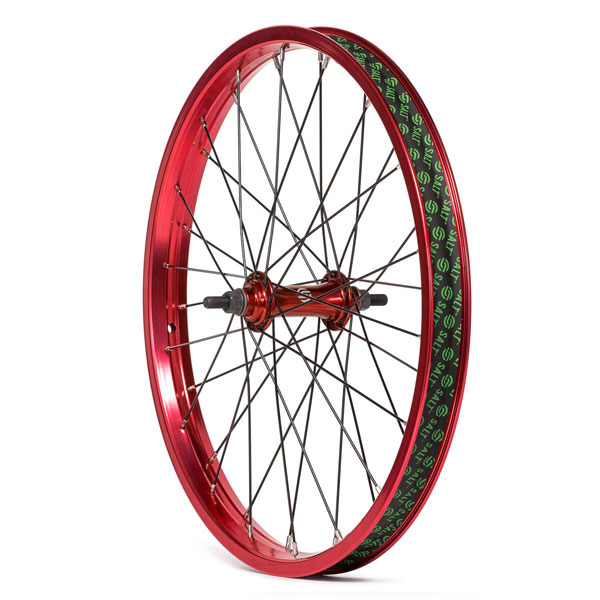 SALT ソルト エベレスト フロントホイール 20インチ 3/8アクスル ダブルストレートウォール レッド