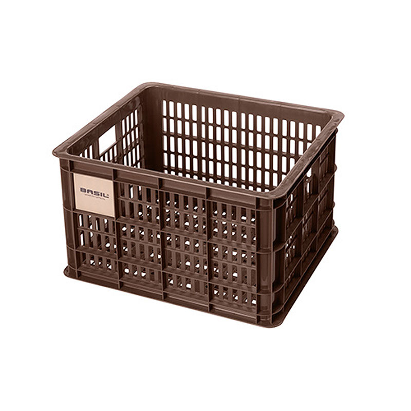 Rakuten - BASIL バジル CRATE M クレート Mサイズ バスケット ブラウン