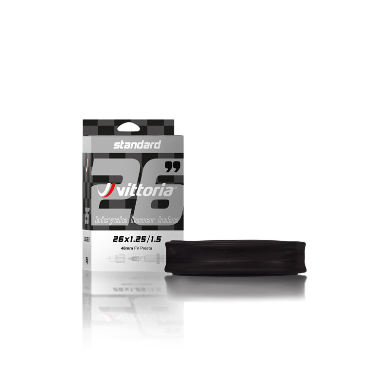 VITTORIA ヴィットリア スタンダードチューブ 仏式 700x20-28c バルブ長48mm