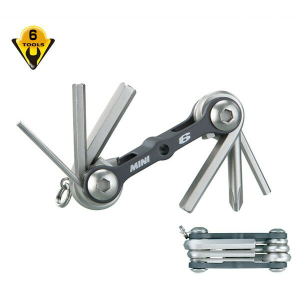 TOPEAK トピーク マルチ機能携帯ツール ミニ 6 L MINI 6 L [TOL21600] 【自転車用】【6ツール】