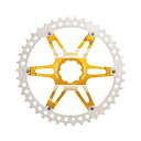 FOURIERS フォーリアーズ MTB スプロケット 40T (CR-DX008-SK2) ゴールド