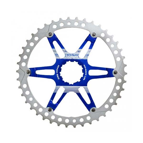 FOURIERS フォーリアーズ MTB スプロケット 42T (CR-DX008-SK2) ブルー