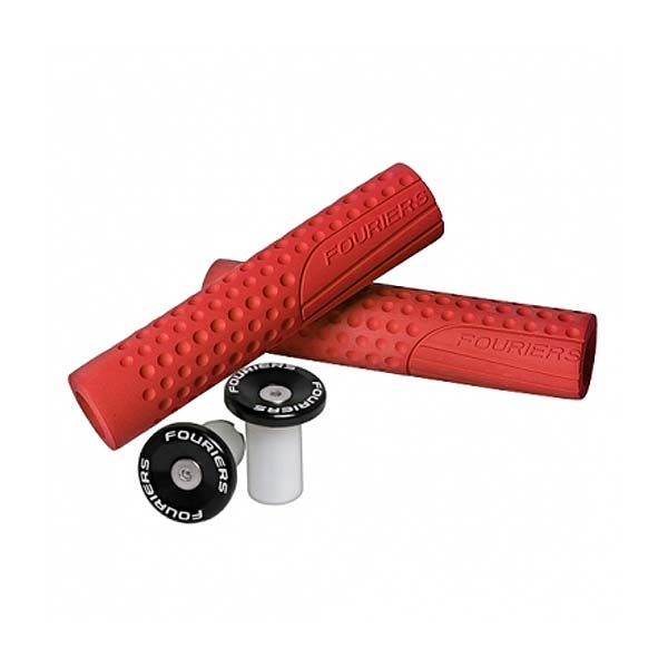 Grip - FOURIERS フォーリアーズ MTB グリップ (GP-S001) レッド