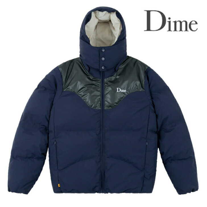 【DIME】CONTRAST PUFFER JACK