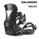スノーボード ビンディング 【SALOMON】MIRAGE Color(BLACK)Size(S)