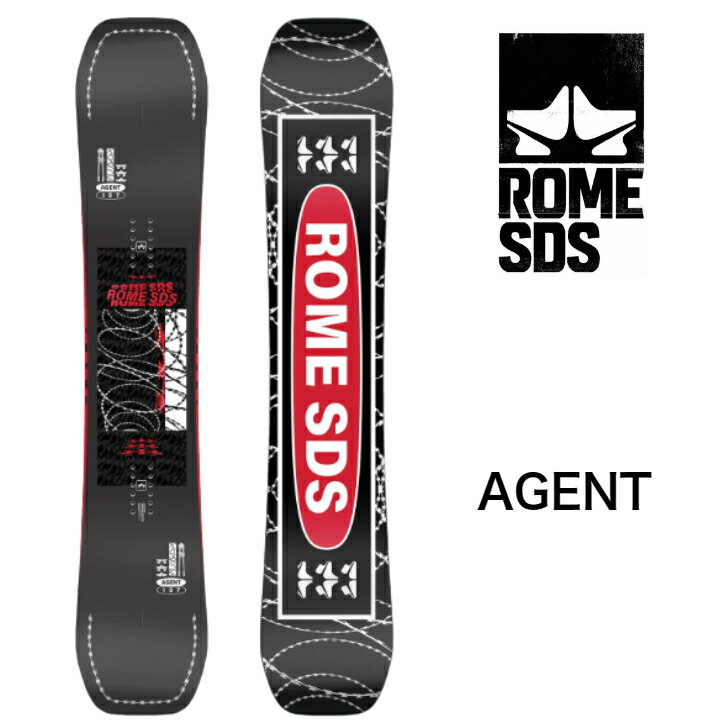 スノーボード 【ROME SDS】 23-24 AGENT　正規品　即納可能