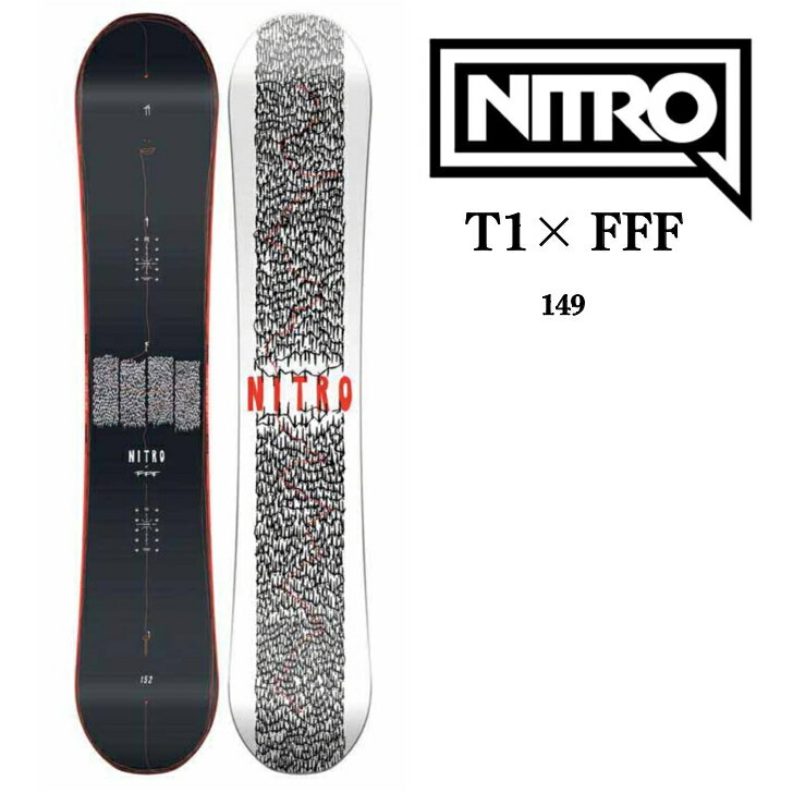 【セール20%off】スノーボード 【NITRO】T1-149 23-24　正規品　即納可能