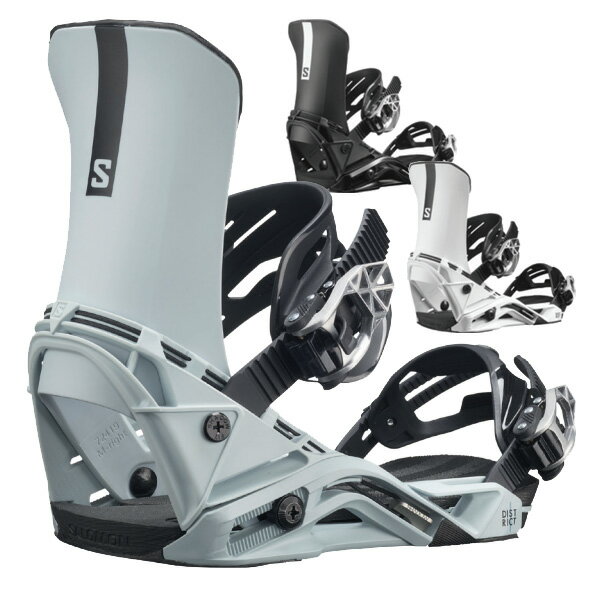 23-24 SALOMON/サロモン DISTRICT ディストリクト メンズ レディース ビンディング バインディング スノーボード 2024 型落ち