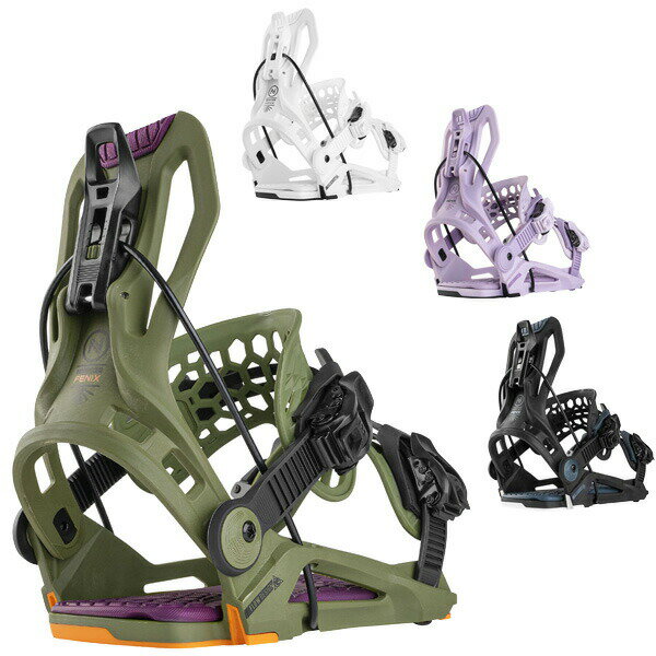 24-25 NIDECKER/iCfbJ[ FENIX FUSION tFjbNX FLOW AGg[ Y fB[X rfBO oCfBO Xm[{[h 2025 ...