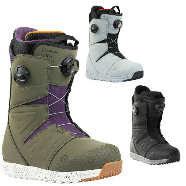 24-25 NIDECKER/ナイデッカー ALTAI アルタイ メンズ ダブルボア ブーツ スノーボード 2025 型落ち