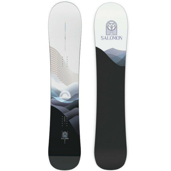 24-25 SALOMON / T BELLEVUE xr[ fB[X pE_[ Xm[{[h  2025 ^