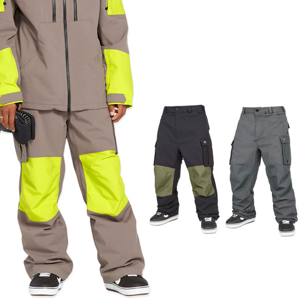 24-25 VOLCOM/ボルコム NWRK BAGGY pant 着用説明動画 メンズ レディース 防水パンツ スノーボードウェア スノーウェアー 2025 型落ち