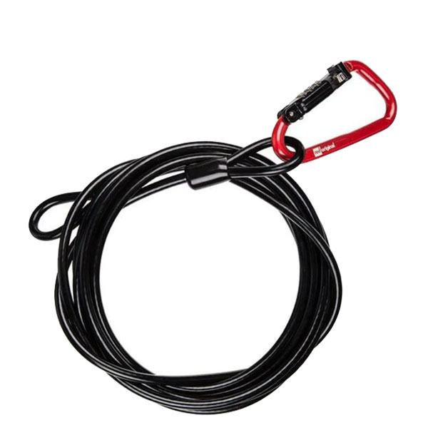 RED PADDLE BOARD LOCK / レッドパドル パドルボードロック ブランド RED PADDLE / レッドパドル モデル BOARD LOCK /ボードロック サイズ 32mm × 3400mm 商品説明 SUPやウォータースポーツ用品の盗難対策に便利な、Red Paddle Coの「Board Lock」。 長さ約340cmのロングケーブルを採用しており、SUPボード1台はもちろん、複数のボードをまとめてロックすることも可能です。 ケーブルをボードのリーシュポイントなどに通して、3桁のダイヤル式コンビネーションロックで簡単に施錠できます。 海や湖でSUPを楽しんでいる際など、ボードから少し離れる必要があるときの盗難防止対策におすすめです。 ・約340cmのロングケーブル ・3.2mmのマリングレード ステンレススチールケーブル ・耐摩耗コーティングでケーブルや接触物を保護 ・3桁のダイヤル式コンビネーションロック ・好きな番号に設定可能 ・1台だけでなく複数のボードをまとめてロック可能 ・SUPだけでなく、固定用ポイントやハンドルなどがある様々なウォータースポーツ用品に使用可能 ※本商品は盗難を完全に防止するものではなく、盗難防止・抑止を目的とした簡易ロックです。 ※ボードを長時間無人の場所に放置する際は、十分な防犯対策を行ってください。 メーカー希望小売価格はメーカーカタログに基づいて掲載しています。