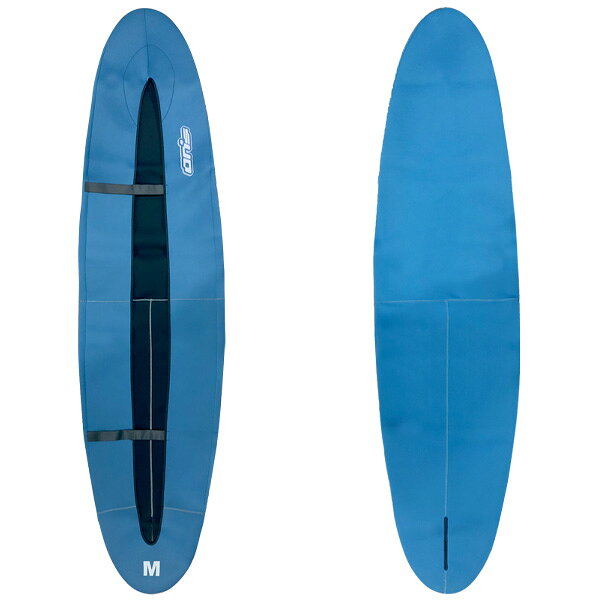 ON's SUP BOARD COVER M / オンズ サップボードカバー 品番 Q500201 モデル M（74L〜） カラー ブルーグレイ サイズ（平置き） 約219cm x 約62cm：長さx幅(横の縫い目から計測) ボードサイズの目安 〜7'4　※あくまで目安となります 素材 ネオプレーン 説明 ON'sのボードカバーは、3mmのネオプレーン素材でボトムとレイルを保護し、さまざまなサイズ、形状に幅広く対応。更にボードをかさばらせる事なく、車内・艇庫に保管できるアイテム。 注意 ネオプレーンは、若干伸びがある素材ですが、サイズはあくまで目安となります。ロゴ、ボードケースのカラーが変更になる場合がございますので予めご了承ください。 メーカー希望小売価格はメーカーカタログに基づいて掲載しています。 ＜SUP SURFボードケースの運送及び取り扱いに関する注意点＞ 在庫について 最新の在庫情報を記載致しておりますが、日々在庫が変動しています為、ご注文頂きましても在庫がない場合がございます。ご理解、ご了承何卒お願いいたします。 送料について 離島の場合は、別途追加料金が発生いたします。 ご注文後に送料を修正させていただきます。 発送について 出荷に関しまして 別倉庫より出荷の場合がございますので、お支払い方法が銀行振り込みの方、また、土日の受注処理対応の方は即日出荷できない場合がございますので 予めご了承くださいませ。 ※大型商品の為即日出荷できない場合がございますので予めご了承くださいませ。 メーカー希望小売価格はメーカーカタログに基づいて掲載しています。 【レビュー内容に関して】 2021.5月より商品が継続モデルの場合、順次商品ページを更新させて頂いております。 デザイン、仕様など、過去のレビュー投稿内容が御座いますのでご注意下さい。