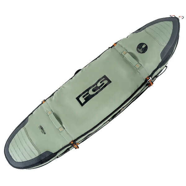 Other - FCS TRAVEL 3 SHORTBOARD FISH COVER 6'7 / エフシーエス トラベル3 ボードカバー ショートボード フィッシュ ボードケース ハードケース サーフボード サーフィン