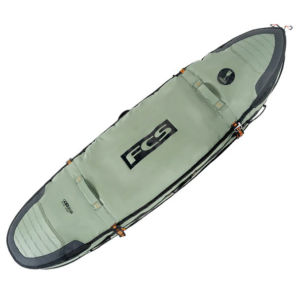 Rakuten - FCS TRAVEL 3 SHORTBOARD FISH COVER 7'0 / エフシーエス トラベル3 ボードカバー ショートボード フィッシュ ボードケース ハードケース サーフボード サーフィン