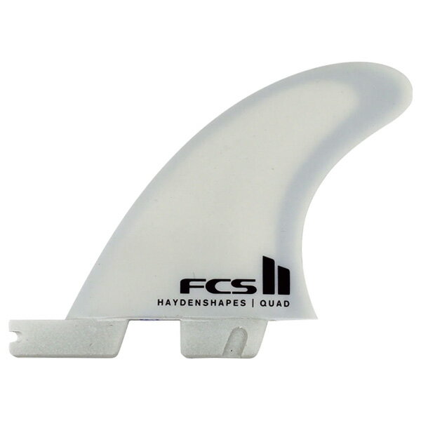 Fin - FCS2 HAYDEN SHAPES PC AIRCORE QUAD-REAR FINS / エフシーエス2 ヘイデン シェイプ クアッドリア フィン サーフィン ショート サーフボード 2枚組