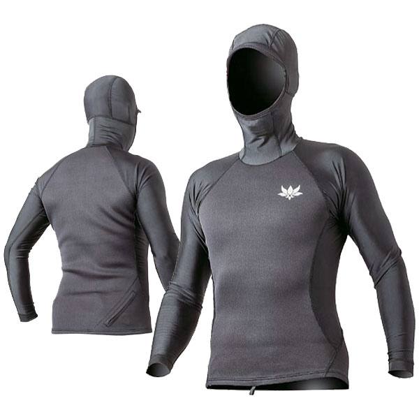 樂天商城 - 国産モデル AXXE CLASSIC NONZIP FOODED TAPPA 1.5mm / アックスクラシック ノンジップ フード付きタッパ ウェットスーツ サーフィン ジャージ 春夏秋用