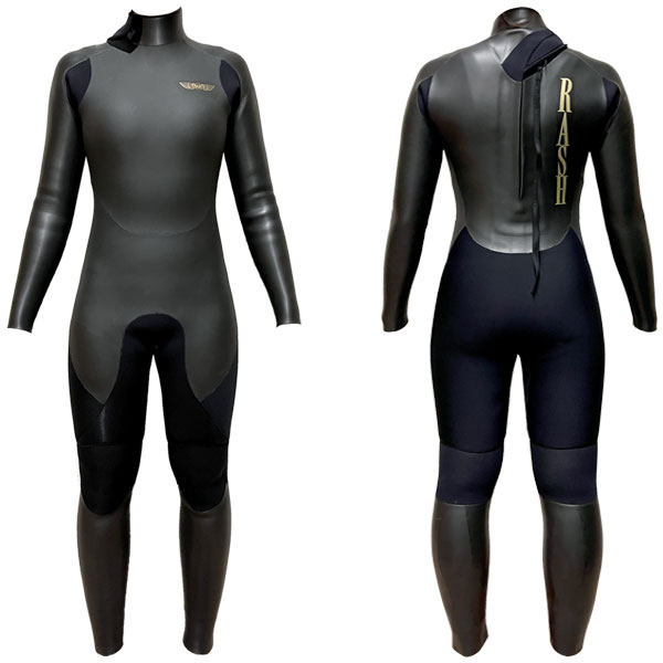 26-27 RASH LADYS JB FASTENER TYPE BON / ラッシュ バックジップ 5mmx3.5mm ウェットスーツ レディース ブランド 【RASH wetsuits】 鎌倉稲村ヶ崎のサーファー達の手によって 作りだされたRUSH WetSuits。 ラッシュウエットスーツは最高品質の素材を使用し、熟練した職人たちがその1着1着を丁寧に仕上げています。 そして、その卓超した着心地を世界中のサファーに提供したいと願っています。 【いつでも、そして永遠に、快適なサーフィンを楽しみたい】というナチュラルでピュアな稲村ヶ崎のサーファー達の心から誕生。 1997年以来、最高のウェットスーツを作り続けるブランド。 もちろん100％国内生産！！ モデル 【JB FASTENER TYPE】 裏地 【BON】 表面はDRK同等のラバーを使用し、裏生地は中空糸を使用したウィンターマテリアル。 サイズ ・S ・M ・M/ML ・ML ・ML/L ・L カラー ・BLACK/BLACK(GOLD-LOGO) 素材 ・スキン/ジャージ 生産 ・Made In Japan 注意事項 ・製品上ウエットスーツの生地にシワが入っておりますが予めご了承くださいませ。 ・物により柄部分の配置が異なりますので予めご了承くださいませ。 ・脱着の際は、絶対に爪を建てたり、強く引っ張ると傷付きや裂ける原因となります。 ・本商品使用後は、手洗いの真水で汚れを洗い落とし、洗浄をお願いします。 また、洗浄後の日向での乾燥や放置は、縮み、劣化、の原因となりますので、必ず陰干ししてから保管をお願いします。 ・洗浄時に洗濯機、脱水機、乾燥機は絶対に使用しないでください。 ・濡れたまま密着した容器に入れますと、表面の塗料が他の物に映る場合がございます。 ・高温多湿は雑菌の繁殖や劣化の原因となりますので使用後は必ず早めに洗浄をお願いします。 ・上記内容に関するクレーム等はお受けいたしかねます、保証期間内であっても保証対象外となりますので予めご了承ください。 メーカー希望小売価格はメーカーカタログに基づいて掲載しています。 【レビュー内容に関して】 2026.9月より商品が継続モデルの場合、順次商品ページを更新させて頂いております。 デザイン、仕様など、過去のレビュー投稿内容が御座いますのでご注意下さい。