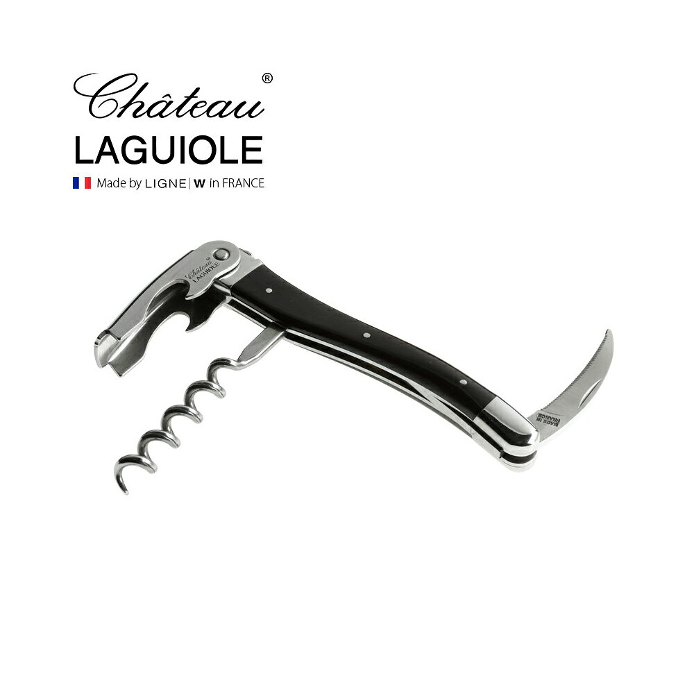 シャトーラギオール ソムリエナイフ ブラック 1個入 SL300BK ラッピング無料 LAGUIOLE ソムリエナイフ コルク抜き riedel-10001918 リーデル楽天市場店 サンプル画像2