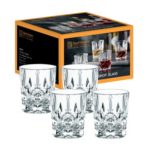 【ナハトマン公式】＜ノブレス＞ ショットグラス（4個入）100694【ラッピング無料】Nachtmann バー Bar Shot Glass 父の日