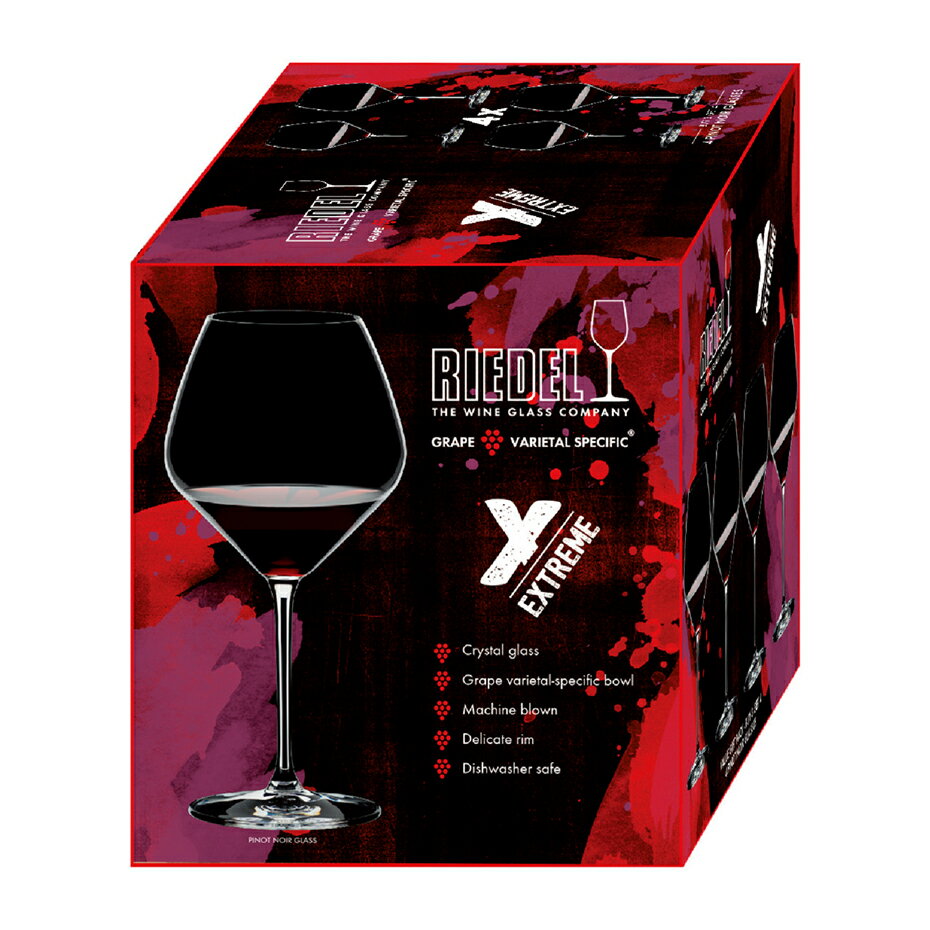 リーデル公式 エクストリーム バリューパック ピノ・ノワール BUY3GET4 4個入 4411/07 ラッピング無料 RIEDEL ワイングラス 赤ワイン Pinot noir Newworld パーティーセット バリューパック 開店祝い