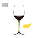 リーデル公式 ファット・ア・マーノ カベルネ/メルロ イエロー 1個入 4900/0Y ラッピング無料 RIEDEL