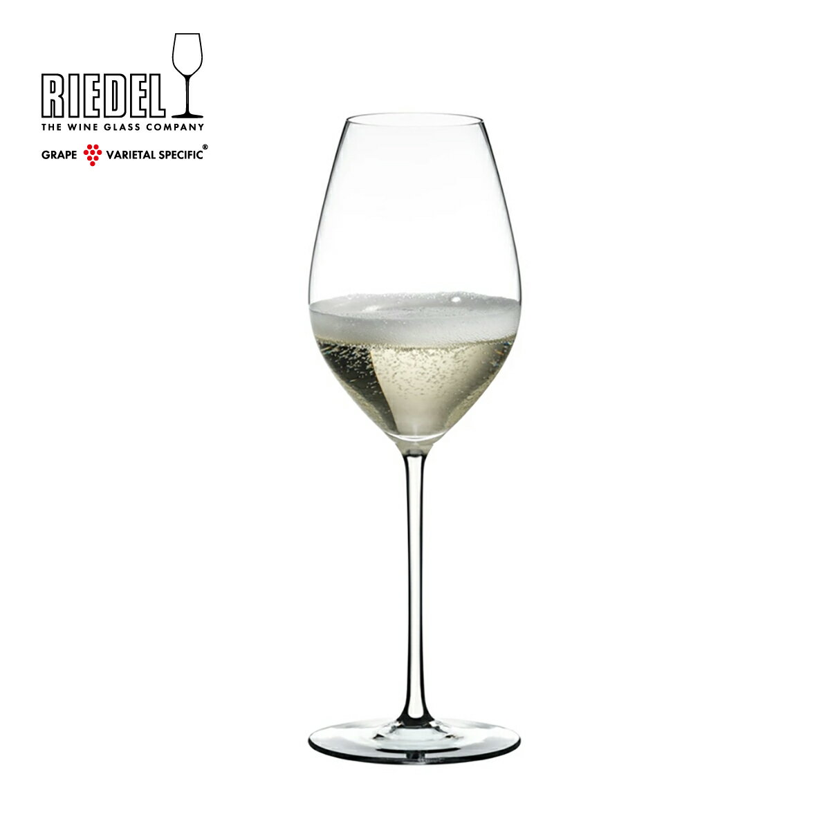 リーデル公式 ファット・ア・マーノ シャンパーニュ・ワイン・グラス／甲州 ホワイト 1個入 4900/28W ラッピング無料 RIEDEL