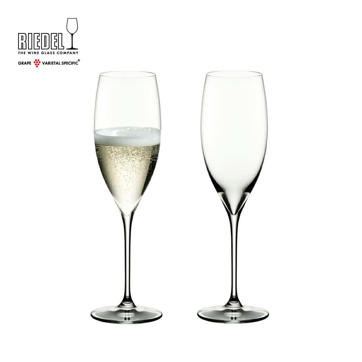 リーデル公式 グレープ＠リーデル シャンパーニュ 2個入 6404/28 ラッピング無料 RIEDEL