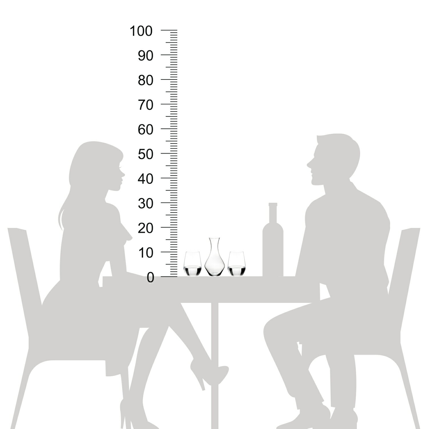 リーデル公式 フォー・トゥー 大吟醸＋ミニデカンタ・セット　5414/36-J ラッピング無料 RIEDEL 日本酒 SAKE 吟醸酒 父の日 ギフト 贈り物 ボックス 還暦祝い 3