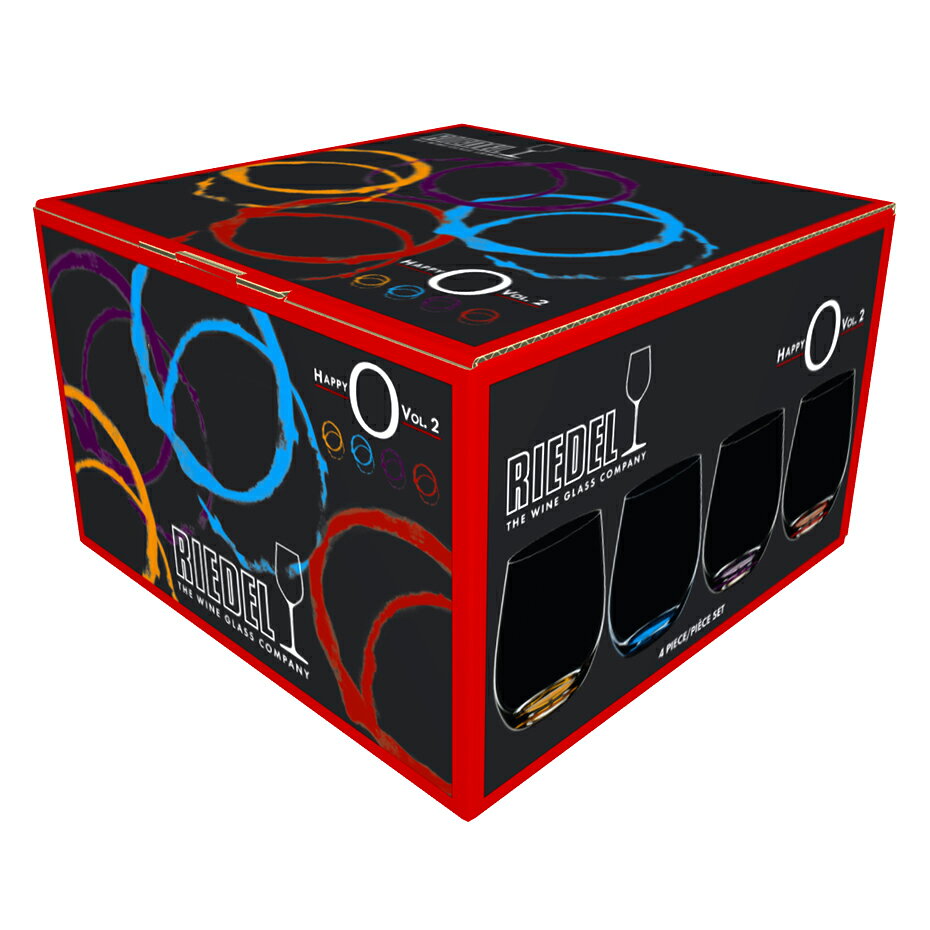 リーデル公式 リーデル・オー ハッピー・オー Vol.2 4色入 5414/88 ラッピング無料 RIEDEL ワイングラス タンブラー カラフル 新築祝い 結婚祝い riedel-10000982 リーデル楽天市場店 サンプル画像2